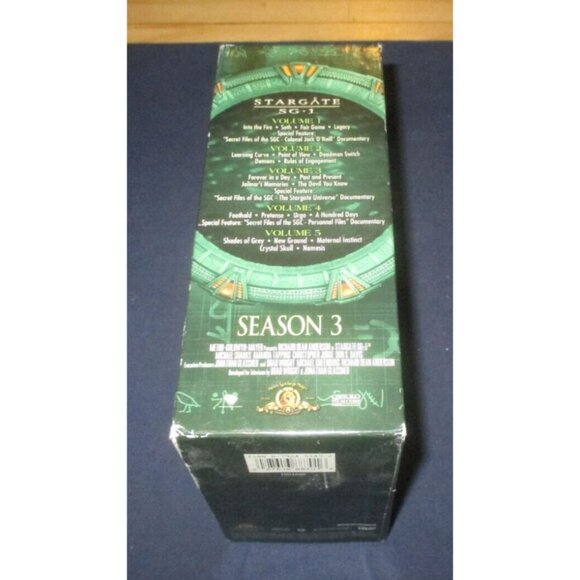 Stargate SG-1 - Complete Third Season (DVD, 2003, 5-Disc Set) - Picture 3 of 7